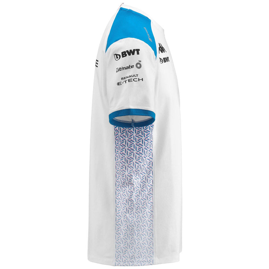 Alpine F1 Team White Driver Tee Shirt