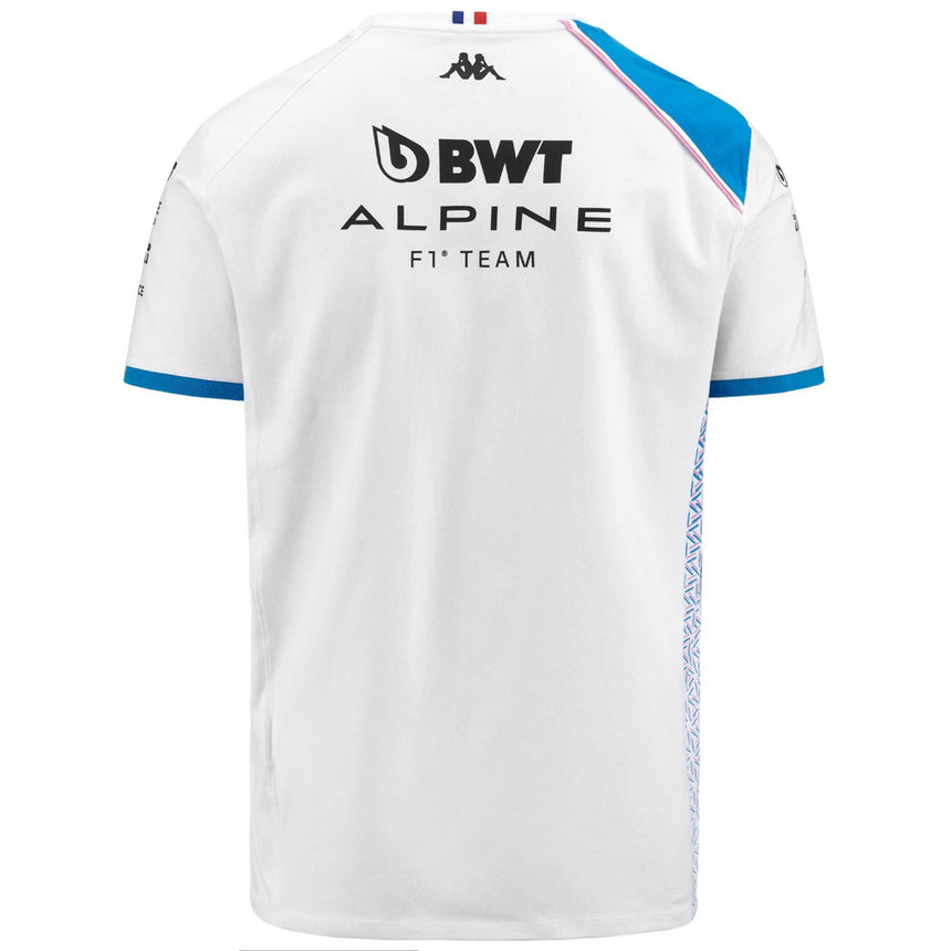 Alpine F1 Team White Driver Tee Shirt