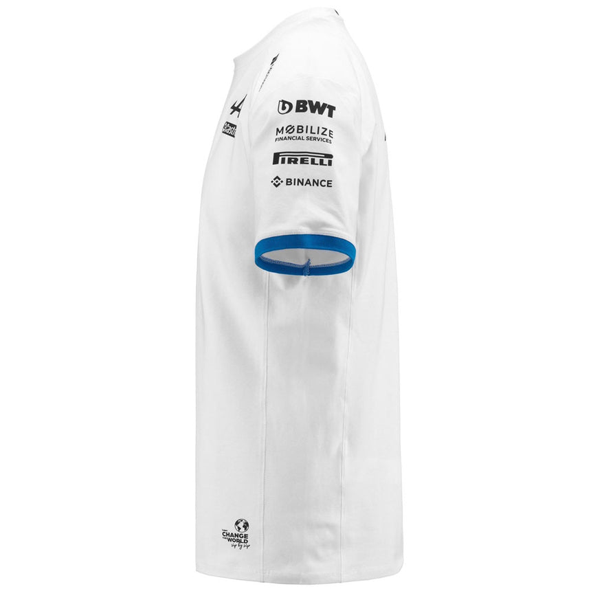Alpine F1 Team White Driver Tee Shirt