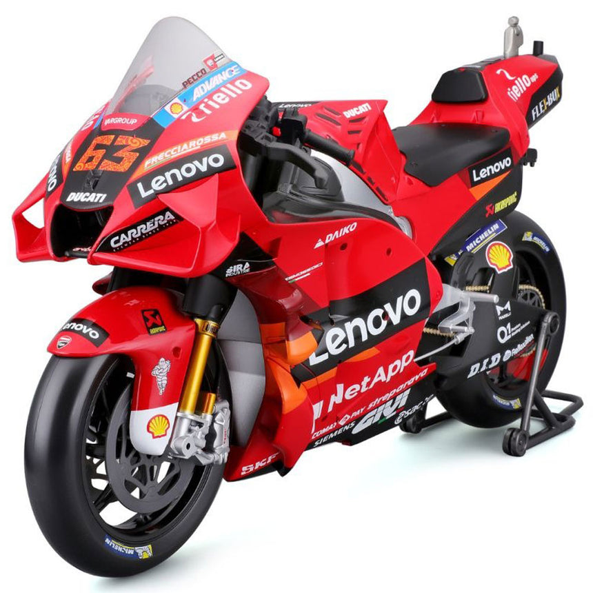 Maisto 1/6 Ducati 2022 Fracesco Bagnaia #63 Model Bike