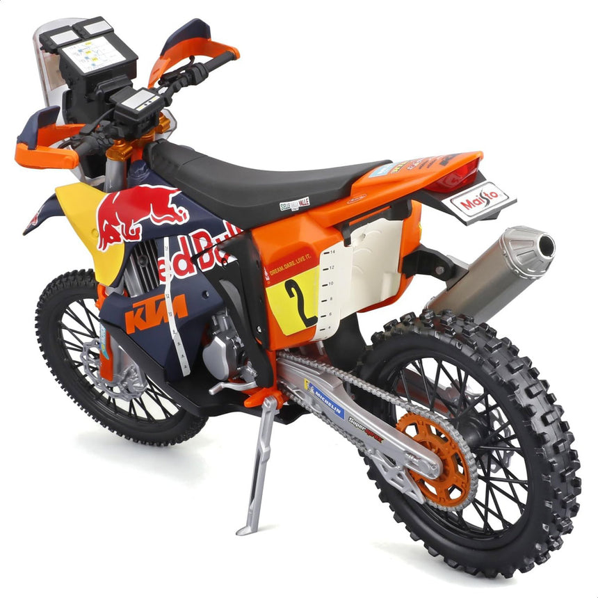 Maisto 1:6 Scale KTM Red Bull 450 Dakar 2024 #2 Toby Price Diecast Motorcycle Bike
