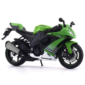Maisto 1:12 Kawasaki Ninja ZX 10R Diecast Motorcycle Bike Model
