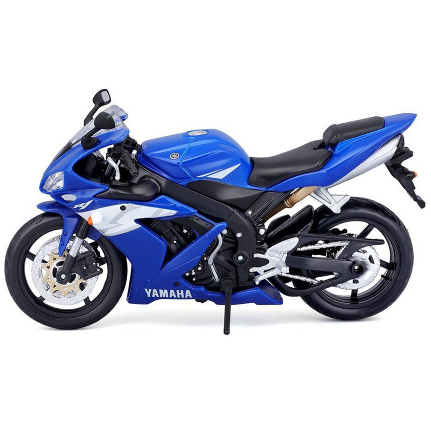 Maisto 1:12 Scale Yamaha YZF-R1 Blue Die Cast Model Motorcycle Bike