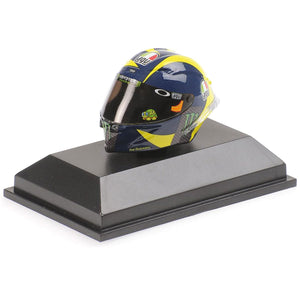Minichamps 1/8 Scale 2018 Moto GP Valentino Rossi AGV Mini Helmet