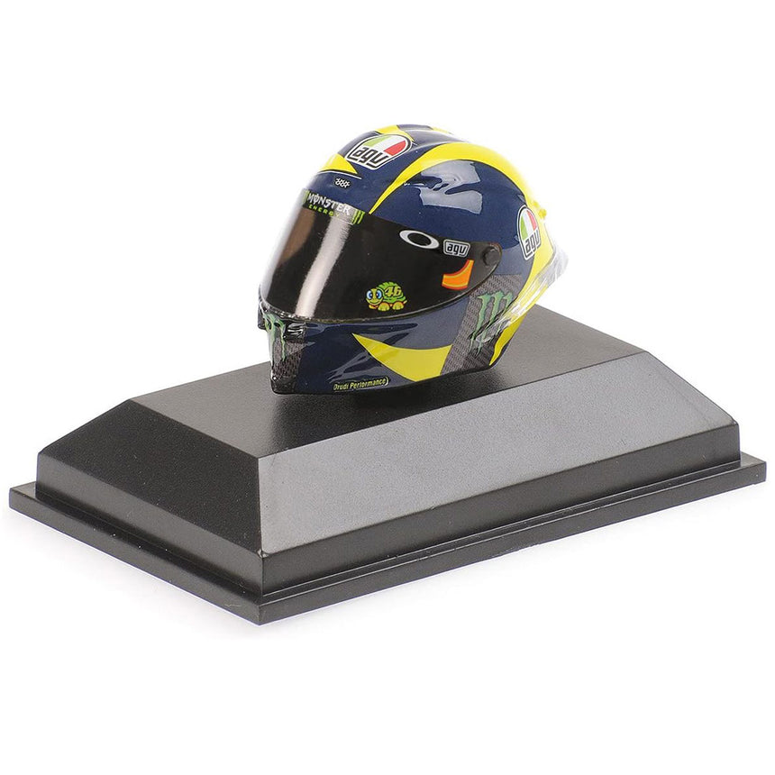 Minichamps 1/8 Scale 2018 Moto GP Valentino Rossi AGV Mini Helmet