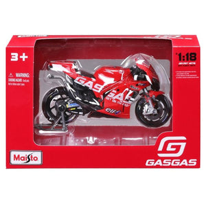 Maisto 1/18 KTM GasGas Factory Tech3 Motorbike #37 Augusto Fernandez