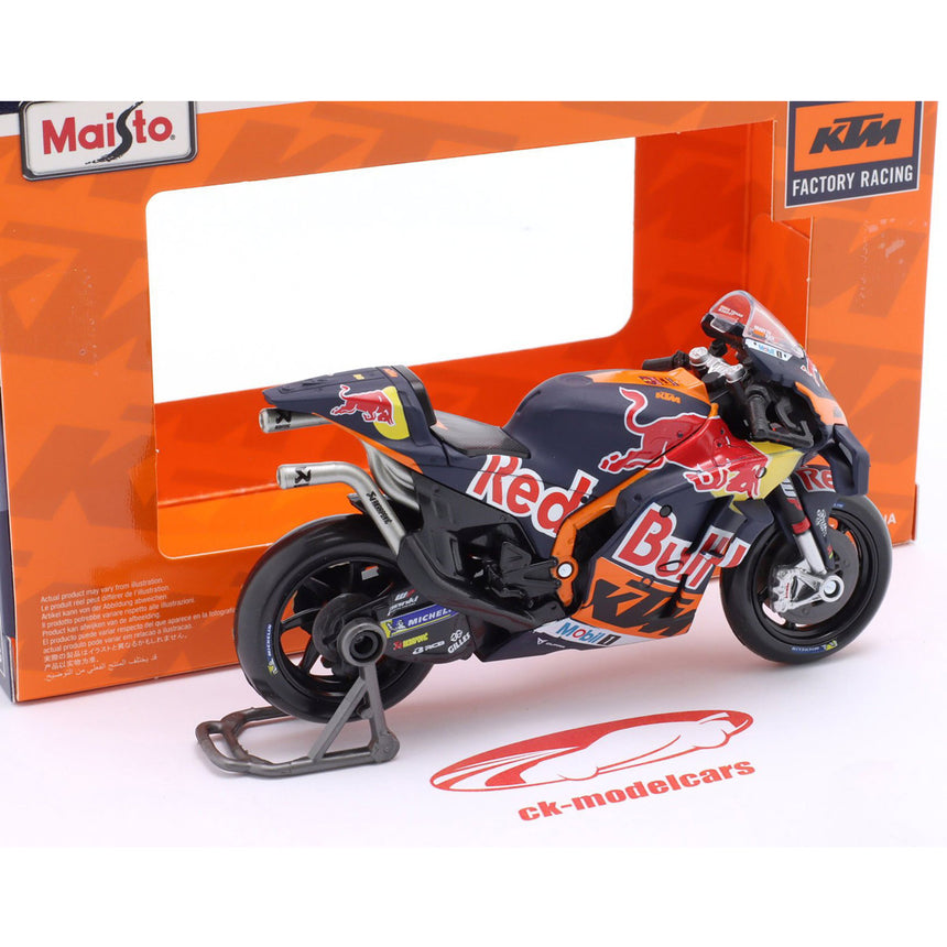 Maisto 1:18 Scale KTM Red Bull #33 Brad Binder Diecast Model Motorcycle Bike