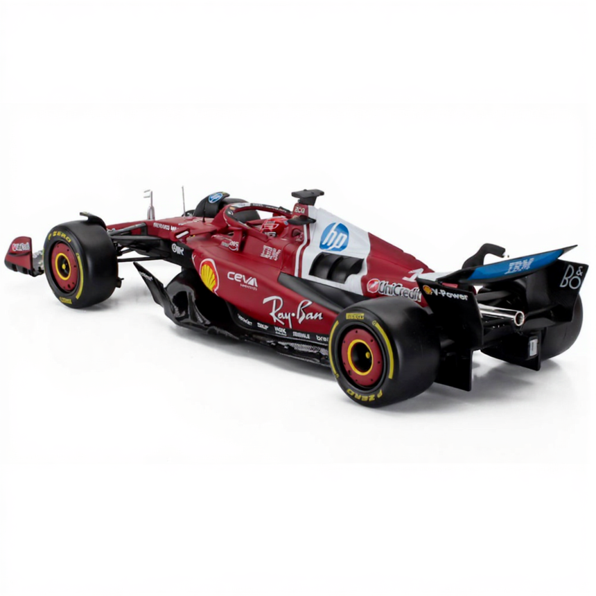 Bburago 1:18 Scuderia Ferrari F1 Team SF25 Charles Leclerc Diecast Model Car