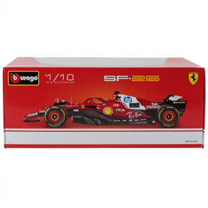 Bburago 1:18 Scuderia Ferrari F1 Team SF25 Charles Leclerc Diecast Model Car
