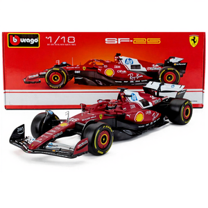 Bburago 1:18 Scuderia Ferrari F1 Team SF25 Charles Leclerc Diecast Model Car