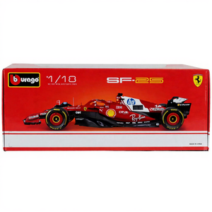 Bburago 1:18 Scuderia Ferrari F1 Team SF25 Lewis Hamilton Diecast Model Car