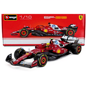 Bburago 1:18 Scuderia Ferrari F1 Team SF25 Lewis Hamilton Diecast Model Car