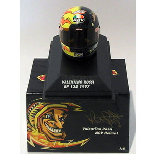 Minichamps 1/8 Scale 1997 125cc Valentino Rossi AGV Mini Helmet