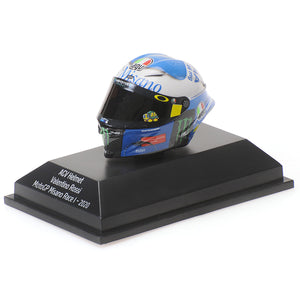 Minichamps 1:8 Scale Valentino Rossi AGV Helmet MotoGP Misano Race 1 2020 Model Helmet
