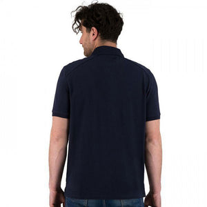Goodyear Racing Blue Retro Serring Polo Tee Shirt