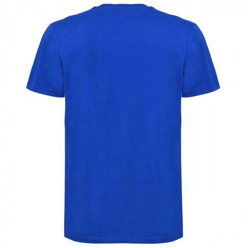 Goodyear Tyres Blue Menlo Park Large Front Print Tee Shirt