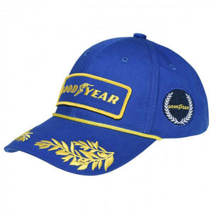 Goodyear Motorsport Blue/Gold Adjustable Size Podium Baseball Cap