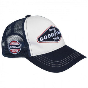 Goodyear Since 1898 Blue/White Retro Trucker Adjustable Size Baseball Cap