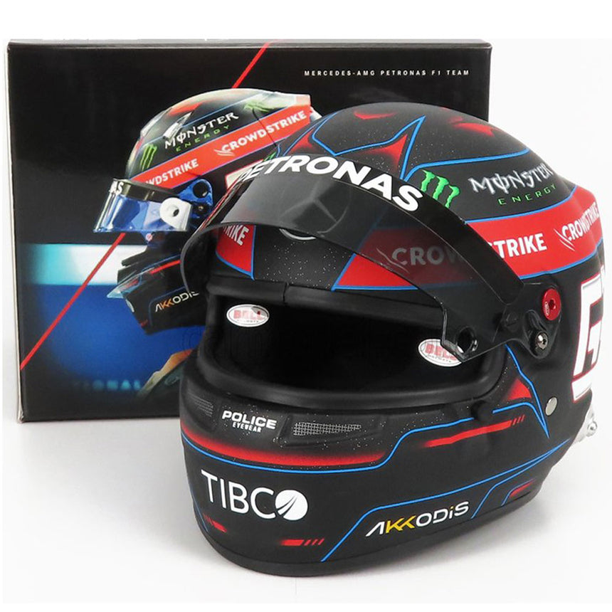 Bell 1/2 Scale 2022 George Russell Mercedes AMG Petronas F1 Mini Helmet