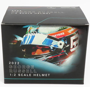 Bell 1/2 Scale 2022 George Russell Mercedes AMG Petronas F1 Mini Helmet