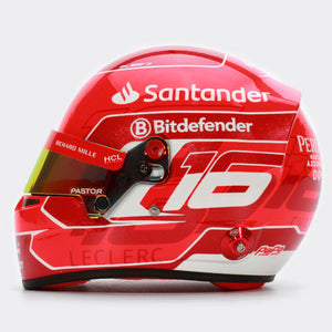 Bell 1/2 Scale 2024 Charles LeClerc Ferrari F1 Mini Helmet