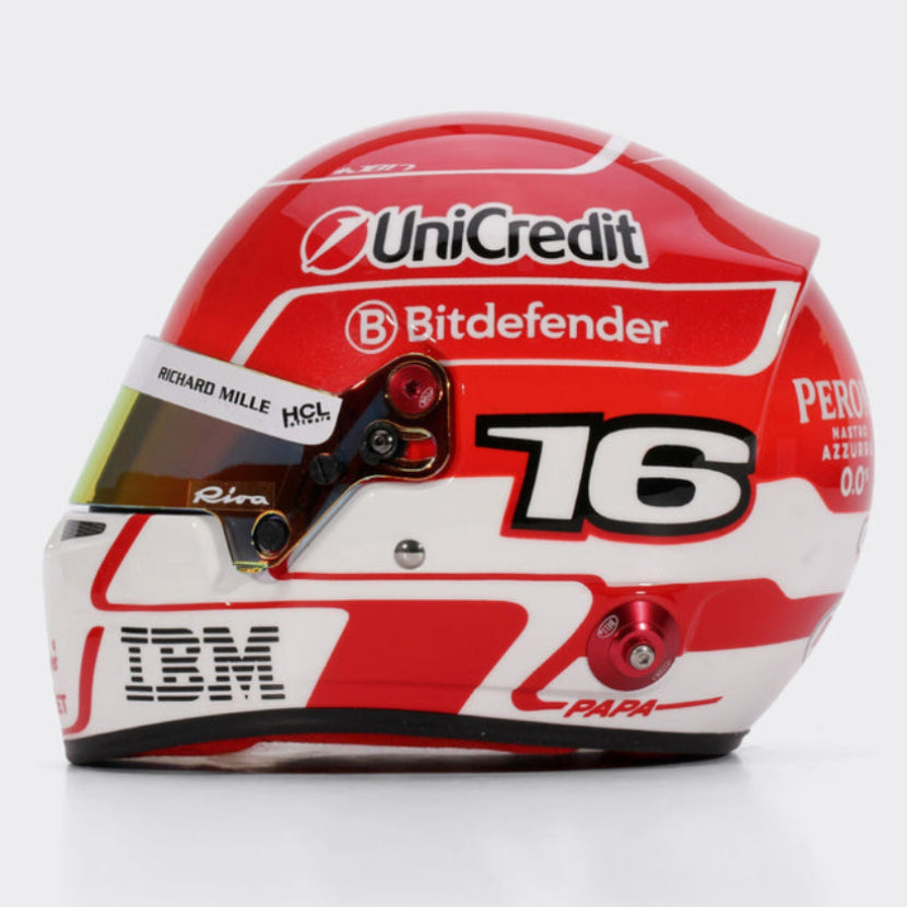 Bell Helmets 1:2 Scale Charles Leclerc Scuderia Ferrari HP Season 2025 Model Helmet