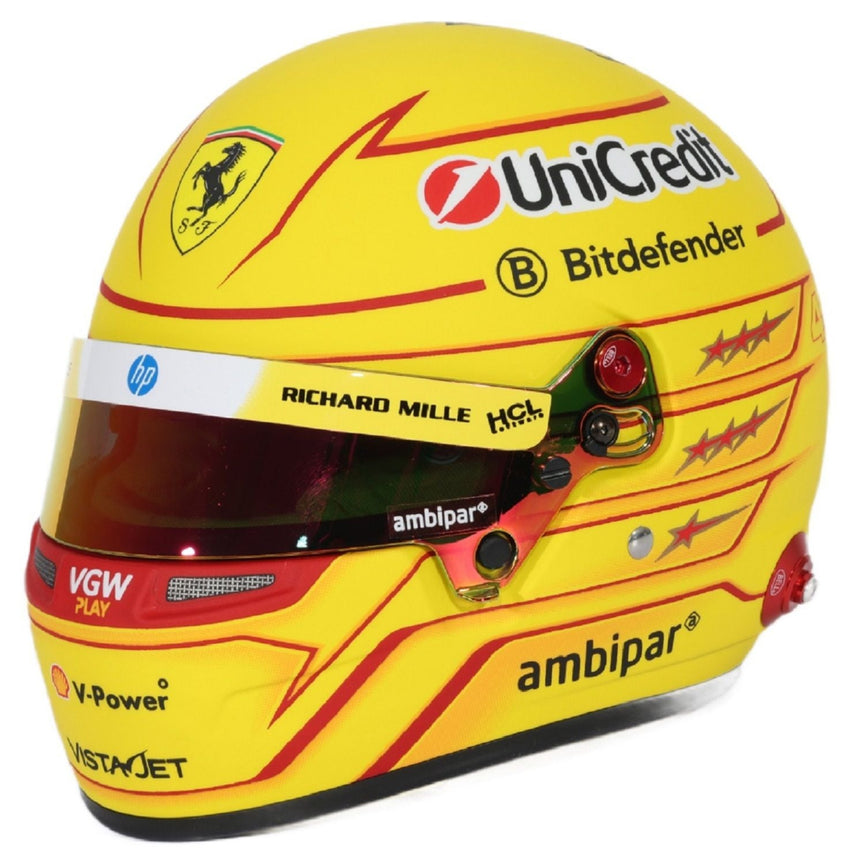 Bell Helmets 1:2 Scale Lewis Hamilton Scuderia Ferrari HP Season 2025 Model Helmet