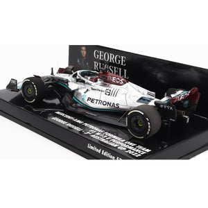 Minichamps 1:43 Mercedes AMG 3rd Australian 2022 GP George Russell #63 Model Car