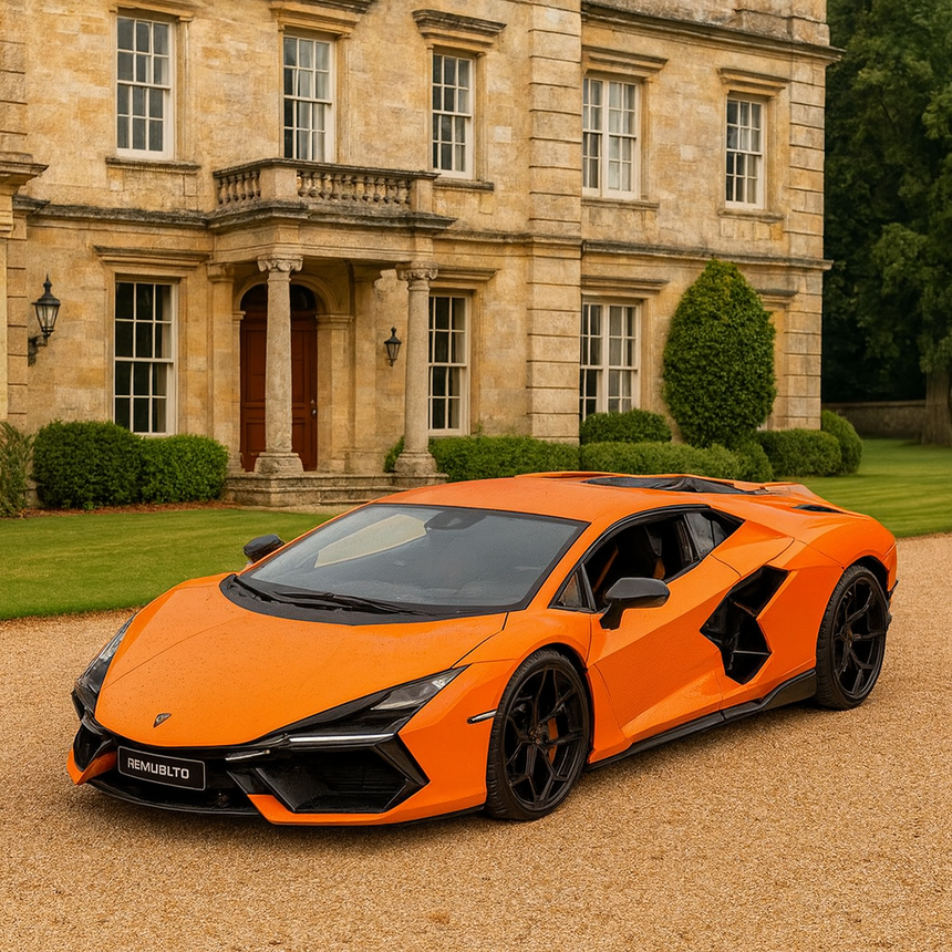 Bburago 1:24 Lamborghini Revuelto | Orange Model Car