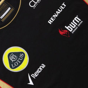 Lotus F1 Team Replica T-Shirt - Men's Black & Gold | Official Lotus Merchandise