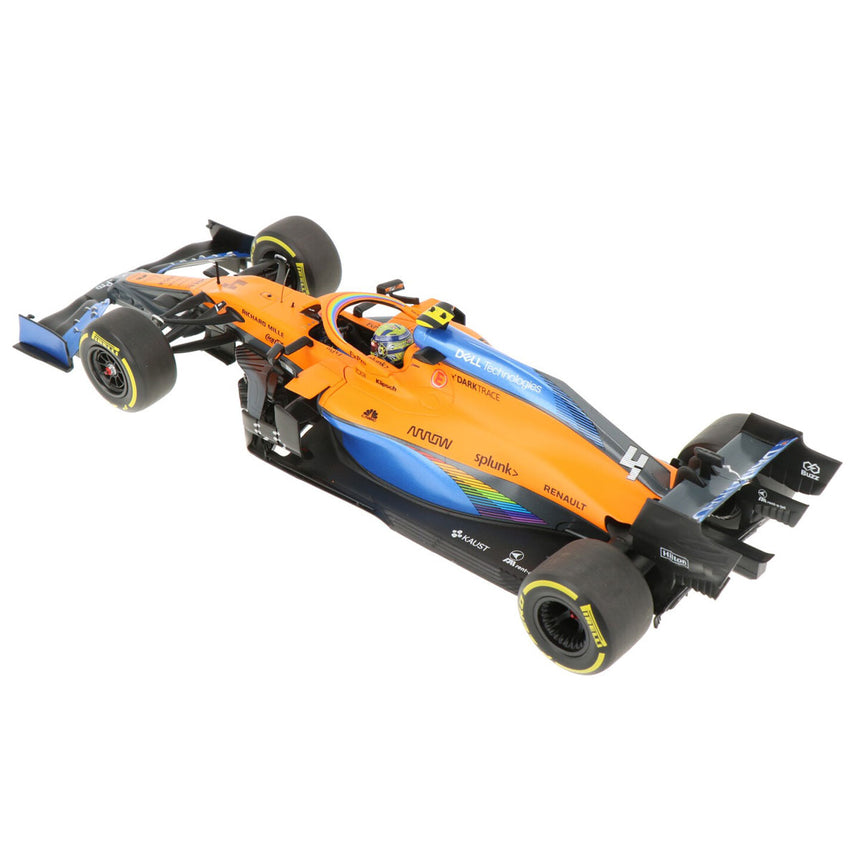 Minichamps 1/18 Mclaren MCL35D Lando Norris 3rd Place Austrian GP 2020 Limited Edition Model