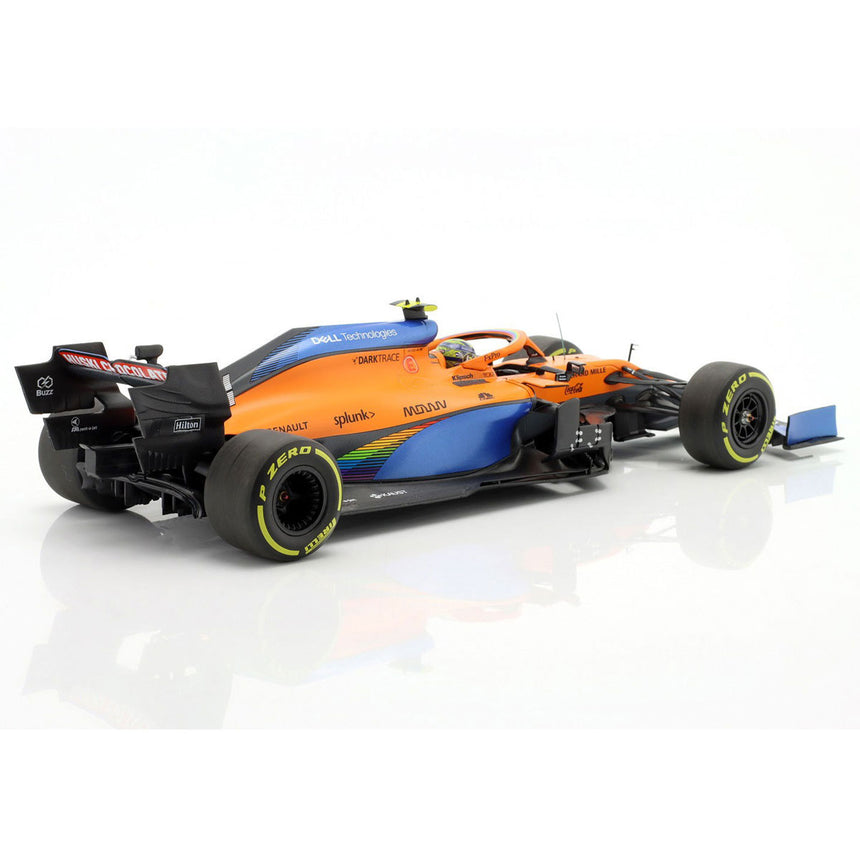Minichamps 1:18 Scale Mclaren MCL35 Lando Norris Austrian GP 2020 Model Car