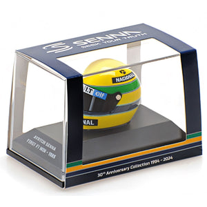 Minichamps 1/8 Scale 1985 First F1 Win Ayrton Senna Helmet