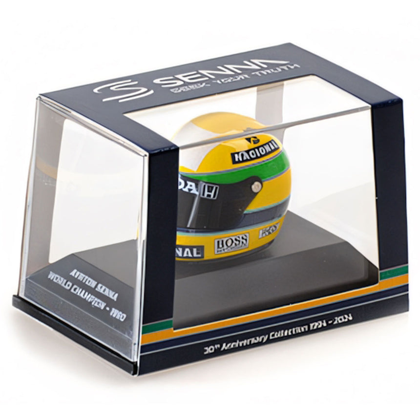 Minichamps 1/8 Scale 1990 Ayrton Senna World Champion Helmet
