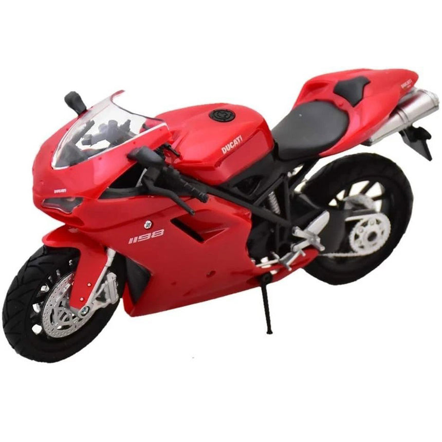 New Ray 1:12 Sale Ducati 1198 Red Diecast Model Motorcycle Bike