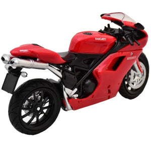 New Ray 1:12 Sale Ducati 1198 Red Diecast Model Motorcycle Bike