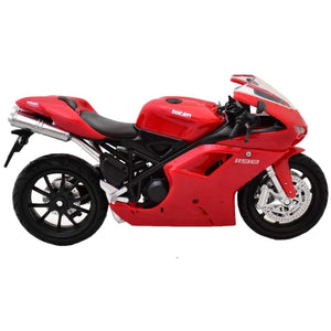 New Ray 1:12 Sale Ducati 1198 Red Diecast Model Motorcycle Bike