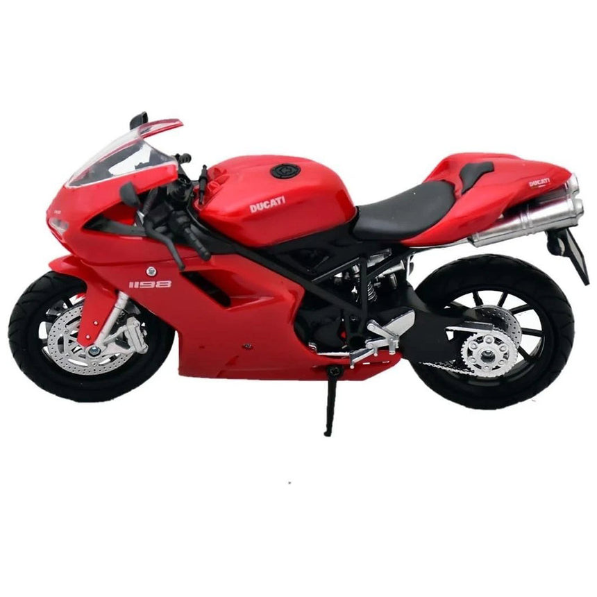 New Ray 1:12 Sale Ducati 1198 Red Diecast Model Motorcycle Bike