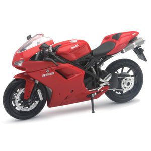 New Ray 1:12 Sale Ducati 1198 Red Diecast Model Motorcycle Bike