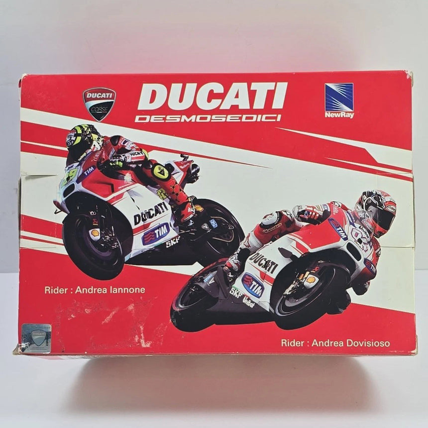New Ray 1:12 Scale Ducati Racing Team #04 Andrea Dovizioso Diecast Model Motorcycle Bike