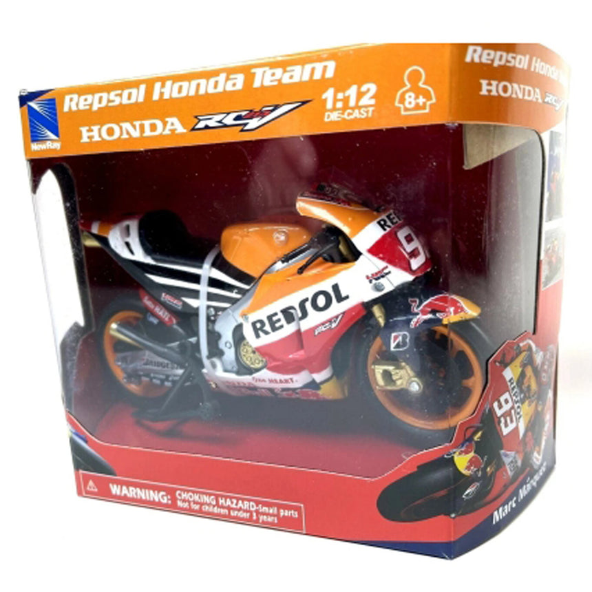 New Ray 1:12 Scale Repsol Honda Racing #93 Marc Marquez Diecast Model Motorcycle Bike