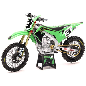 New Ray 1:12 Scale Kawasaki KX450F 2019 #3 Eli Tomac Diecast Model Motorcycle Bike