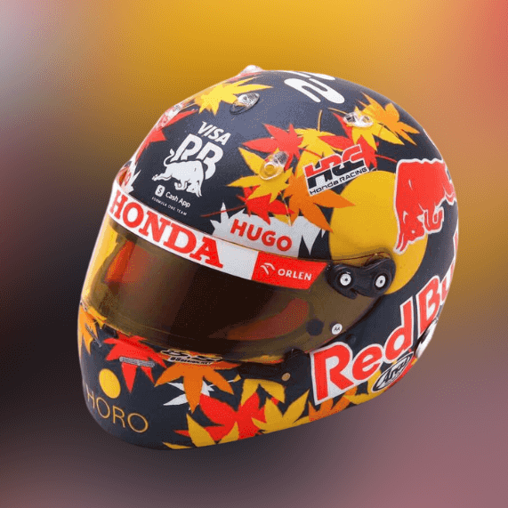 Sparkmodel 1:5 Scale Yuki Tsunoda Season 2024 Model Helmet