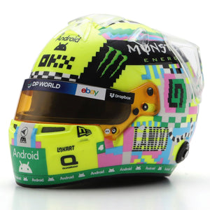 Spark 1/5 Scale 2024 British GP Lando Norris Mini Helmet