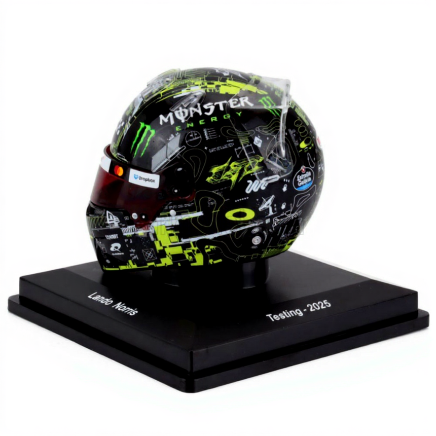 Spark 1:5 Scale Mclaren F1 Team Lando Norris 2025 Testing Mini Helmet