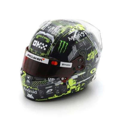 Spark 1:5 Scale Mclaren F1 Team Lando Norris 2025 Testing Mini Helmet