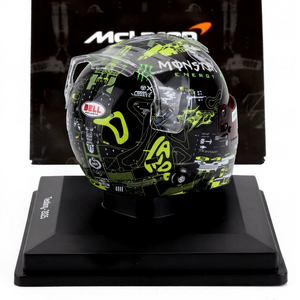 Spark 1:5 Scale Mclaren F1 Team Lando Norris 2025 Testing Mini Helmet