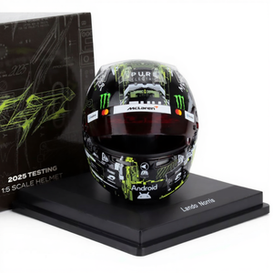 Spark 1:5 Scale Mclaren F1 Team Lando Norris 2025 Testing Mini Helmet