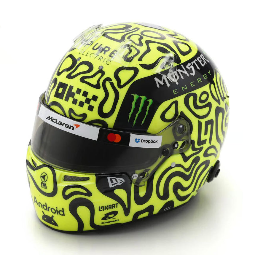 Spark 1:5 Scale Mclaren F1 Team Lando Norris #4 2025 Model Helmet