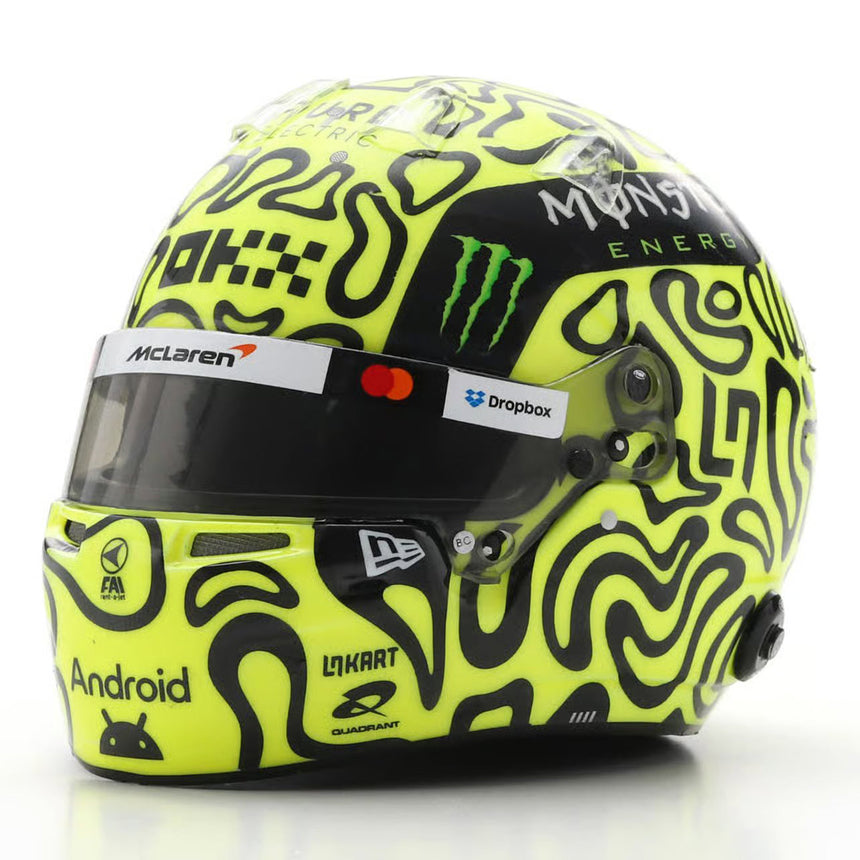 Spark 1:5 Scale Mclaren F1 Team Lando Norris #4 2025 Model Helmet